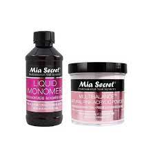 Mia Secret Acrylic Nail Powder Nautral Pink Multi Balance Monomer 4oz Set Usa Acrylic Nail Powder Acrylic Nails Powder Nails