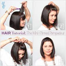 Light Works Camera Action How To Highlight Short Hair Hair Tutorial Hair Puff Short Hair Highlights