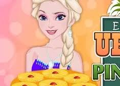 Play free Elsa Cooking Upside Down Pineapple Cake