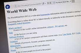 The World's First Web Site - History