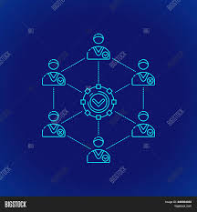 It is called a permissioned technology. Blockchain Vector Photo Free Trial Bigstock