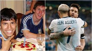 Messi le firmó la espalda del hincha brasileño que se tatuó su festejo. Kun Aguero Y Leo Messi Del Dia Que Se Conocieron Al Sueno De Jugar Juntos En Clubes Marca Claro Argentina