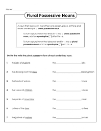 Memory is a skill we all use everyday and the stronger the better. 8 First Class Possessive Form Of Nouns Worksheets Physics Math Algebra And Substitution Answers Science For 1st Grade This That Kindergarten Central Tendencies My Favorite Color Is Spartagenxt