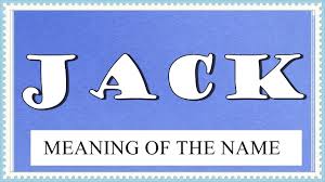 Sometimes the terms plug and socket or jack are used, particularly in reference to electrical connectors. Name Jack Fun Facts And Meaning Of The Name Youtube