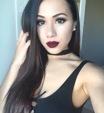 Dramatic Instagram Baddie Full Face Makeup Looks Ideas Fall 2017 For Brown Eyes Burgundy Red Matte Lips Green Cir Makeup Looks Punk Makeup Dramatic Makeup