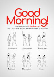 This article has been made available for informational and educational purposes only. Good Morning Workout