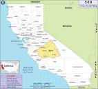 559 Area Code Map, Where is 559 Area Code in California