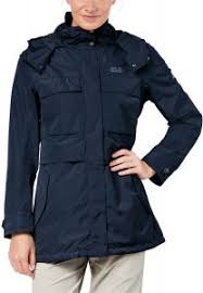 Jack Wolfskin Womens Rosamond Parka X Small Midnight Blue