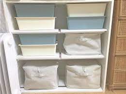 100均でオシャレに収納 ダイソーのスクエアボックスで片付けが楽しくなる folk ダイソー 収納 スクエア ボックス 収納