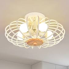 Enjoy free shipping & browse our great selection of ceiling lighting, semi flush ceiling lights and more! Metal Round Semi Flush Mount Light Farmhouse Style 3 5 Lights Black White Ceiling Light Fixture With Fan Design Beautifulhalo Com