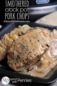 In large bowl, thoroughly combine onion recipe, soup mix, spinach, sausage,. Crock Pot Pork Chops An Absolute Favorite Spend With Pennies