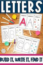 They should talk about which letter they are painting to go over alphabet recognition. These Fun Printable Letter Recognition Activities Are A Hands On Way For Preschool Prek O Letter Activities Preschool Preschool Activities Preschool Letters