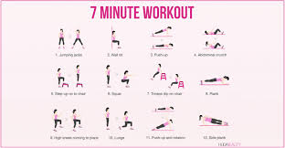 Work out anytime, anywhere, no equipment needed. We Have Proof This 7 Minute Workout Will Actually Take Inches Off Blog Huda Beauty