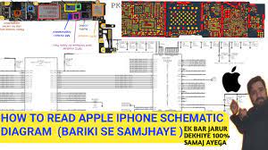 Iphone 6 plus camera not working solution jumper check both cameras on the smart phone. How To Read Iphone6 Schematic Diagram Full Tutorial Iphone Schematic Diagram Reads In Hindi Youtube
