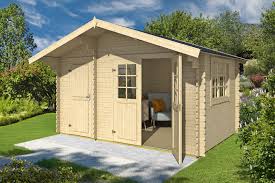 Die kaufverträge für kleingärten können sich mitunter unterscheiden und unterschiedlich ausführlich aufgebaut sein. Lasita Maja Gartenhaus Blockbohlenhaus 2 Raum Gartenhaus Aktion 27 28mm Sockelmass 380 250 Cm