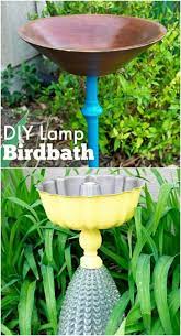 A bird bath can be made with a variety of items, and you can even make a lovely one out of salvaged sinks. 20 Adorably Easy Diy Bird Baths You Ll Want To Add To Your Garden Today Diy Crafts