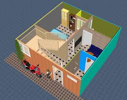 Micro cottage house plans, floor plans & designs. Civil Engineer Deepak Kumar 400 Square Feet House Plan With 3d View