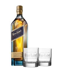 It only looks that way Johnnie Walker Blue Label With Rolf On The Rocks Glasses Featuring Johnnie Walker Blue Label Logo Set Of 2 Johnnie Walker Johnnie Walker Blue Johnny Walker Blue Label