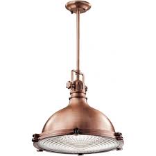 Browse our selection of designer pendant ceiling lighting. Industrial Antique Copper Ceiling Pendant Light With Glass Diffuser