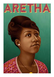 Aretha Franklin A4 Print
