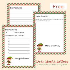 Free santa letter envelope printable christmas envelopes. Free Printable Dear Santa Letter 3 Different Versions