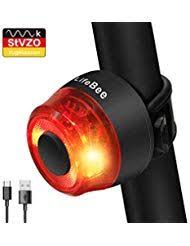 Lifebee Led Fahrrad Rucklicht Stvzo Zugelassen Usb Wiederaufladbare Fahrradlicht Fahrradbeleuchtung Rucklicht Fur Fahrrad I Fahrrad Rucklicht Led Fahrrad Licht
