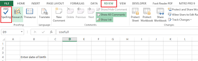 Spell Check In Excel Where Is It And How To Use It Sheetzoom Free Excel Training