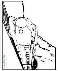printable train coloring pages