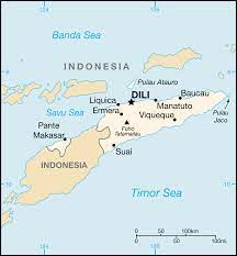 Dili East Timor Map List Of Cities, Towns And Villages In East Timor - Wikipedia