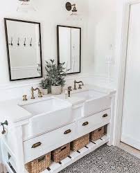 The latter makes the wall appear less cluttered while creating more room for stuff. 150 Bathroom Ideas For Your Apartment Bathroom Decor Apartment Bathroom Home Diy