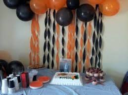 Black And Orange Grad Party Graduation Party Centerpieces Graduation Party Graduation Party Themes