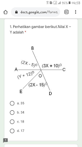 Ab c bc a a a sinsin sin sin = = = 10 1 3 7 7 30 jadi, nilai sin a = 7 30 dan sin. 1 Perhatikan Gambar Berikut Nilai X Y Adalah Brainly Co Id