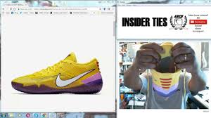 Equipped with a 360 degree flyknit upper that is designed to flex with the weare. Nike Kobe A D Nxt 360 Lakers Authentic Verification Arch Usa