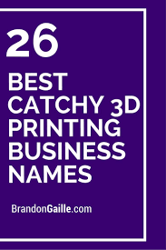 75 Best Catchy 3d Printing Business Names Business Slogans Business Names 3d Printing Business