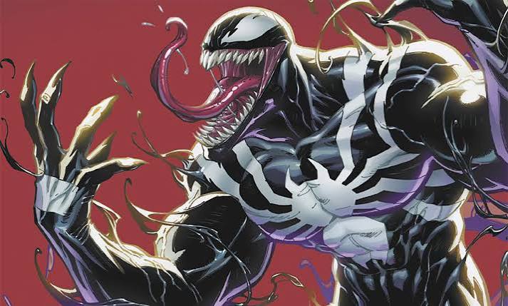 Finally, Venom is stealing Spider-Man's original red-and-blue costume for  his next outfit upgrade | Popverse