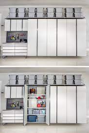 Closed Opened Either Way This Storage Solution Is Beautiful Garage Cabinets Garage Organisation Garage Storage Cabinets
