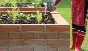 They're also available in many colors, sizes and textures. How To Build A Raised Garden With Bricks In 9 Steps Crate And Basket