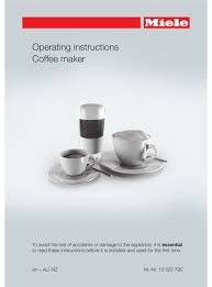We did not find results for: Miele Cm 6110 Operating Instructions Manual Pdf Download Manualslib