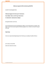 Den angefochtenen entscheid oder die . Einspruch Gegen Einen Fuhrerscheinentzug Inkl Muster