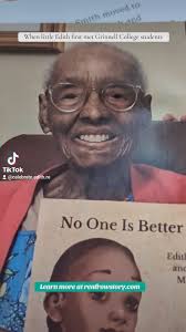 Today I talked about the pages where little Edith is first introduced to  Grinnell College students