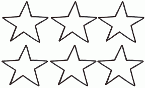 This free printable picture of a star is kept quite simple and does not require much effort when coloring, because it has large surfaces without fine details. Large Star Template To Print Coloring Home