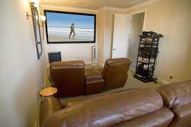 91 Home Theater Media Room Ideas Photos Home Theater Room Design Living Room Theaters Small Movie Room