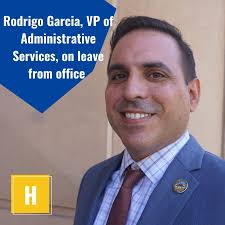 Rodrigo Garcia, VP of Administrative Services,
