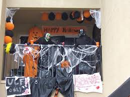 My Apartment Balcony Decorated For Halloween Halloween Patio Decor Halloween Decorations Apartment Halloween Decorations