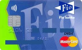 Fio banka je moderní česká banka. Bank Card Fio Banka Debit Fio Banka Czech Republic Col Cz Mc 0168 3