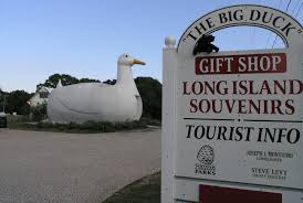 What are the dimensions of long island? Li S Big Duck Gets Dressed Up For The Holidays Long Island Business News