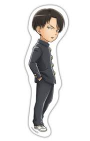 Follow the vibe and change your wallpaper every day! Kobutsuya Attack On Titan Junior High Water Resistance Sticker L Size 05 Levi Anime Toy Hobbysearch Anime Goods Store