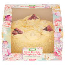 Discover the latest fashion for women, men & kids, homeware, baby products & a wide range of kids' toys. Asda White Chocolate Raspberry Celebration Cake Asda Groceries