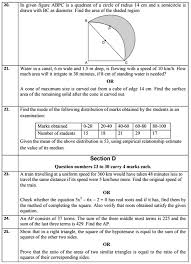 Cbse Class 10 Maths Paper Last Minute Tips Cbse Class 10 Mathematics Exam 2019 Last Minute Tips To Score Good Marks And Sample Paper Times Of India