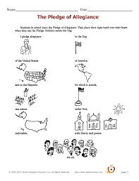 A short history of the pledge of allegiance and a look at both sides of the argument of whether the phrase under god violates the 1st amendment. The Pledge Of Allegiance Kindergarten Nana